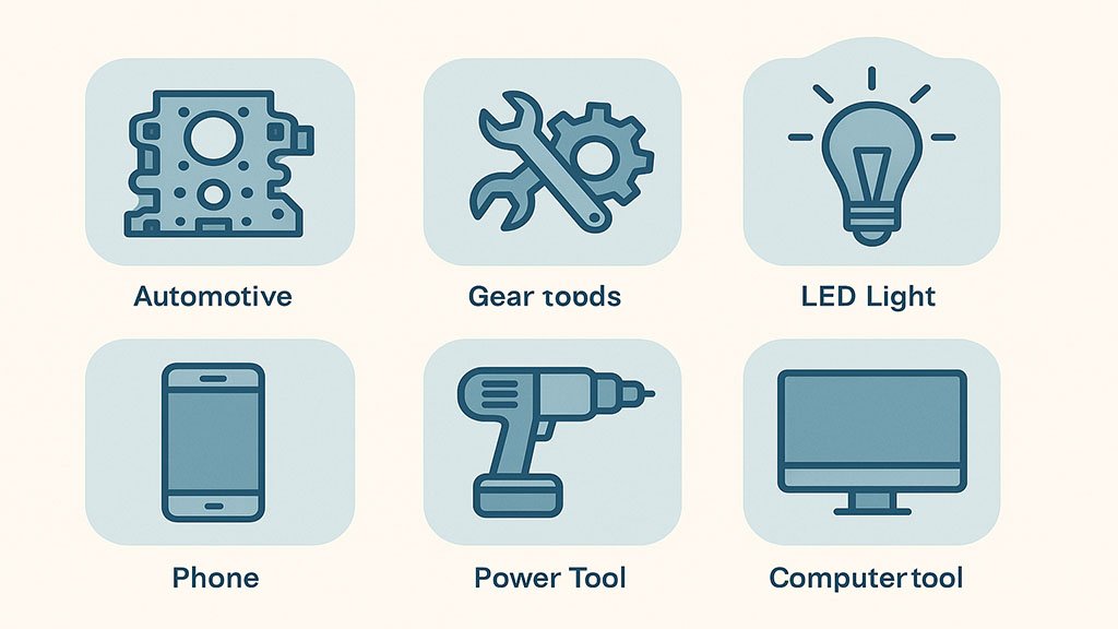 Applications of Aluminium Die Casting2