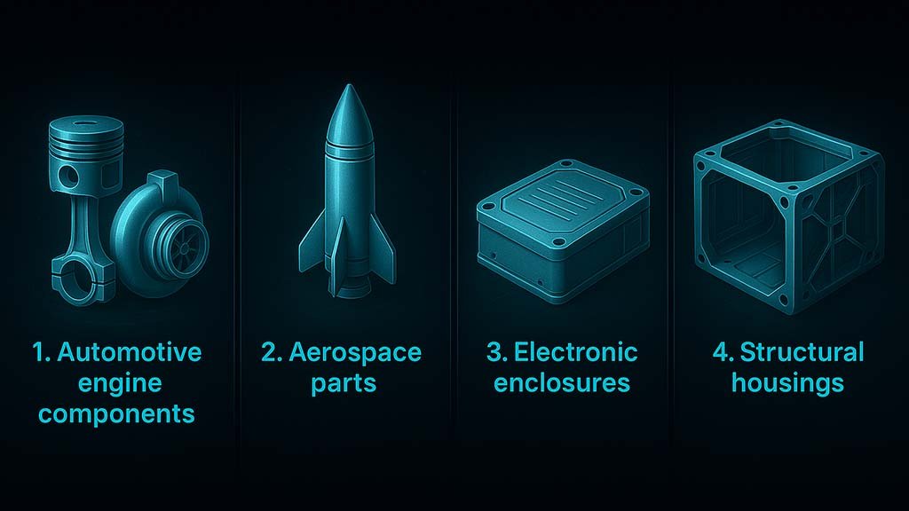 Ideal Applications of Aluminium die casting