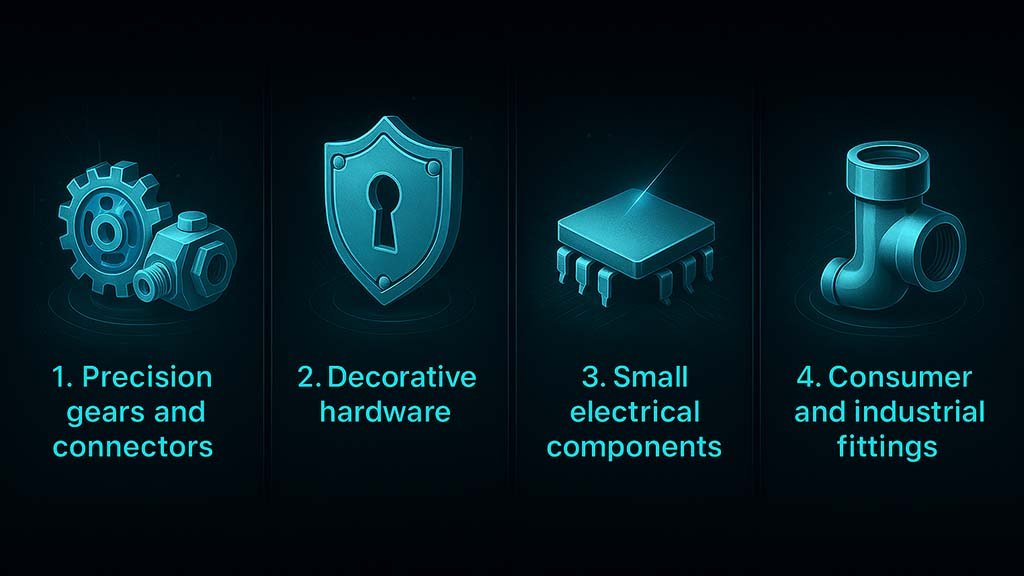 Ideal Applications of ZINC die casting